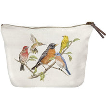 Load image into Gallery viewer, Cotton Canvas Zipper Pouches