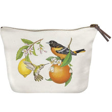 Load image into Gallery viewer, Cotton Canvas Zipper Pouches