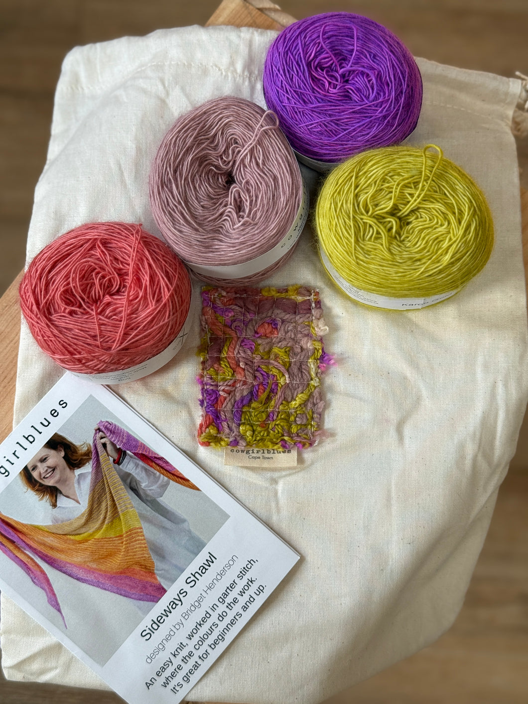 Sideways Shawl