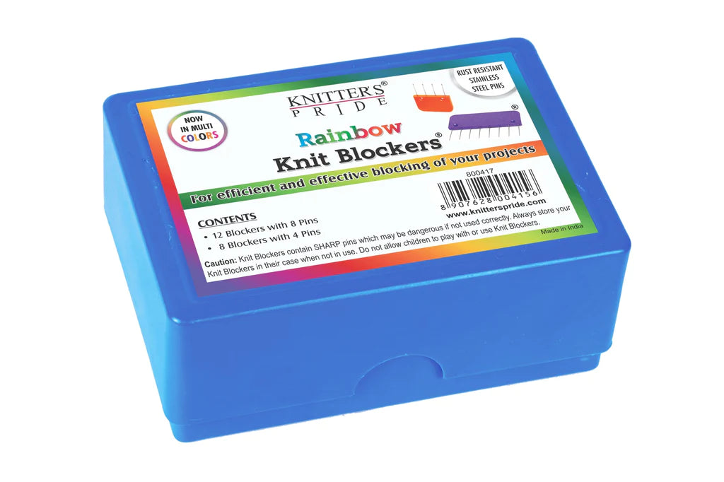Knitting Blockers - Rainbow Colors