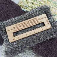 Gauge Swatch Ruler