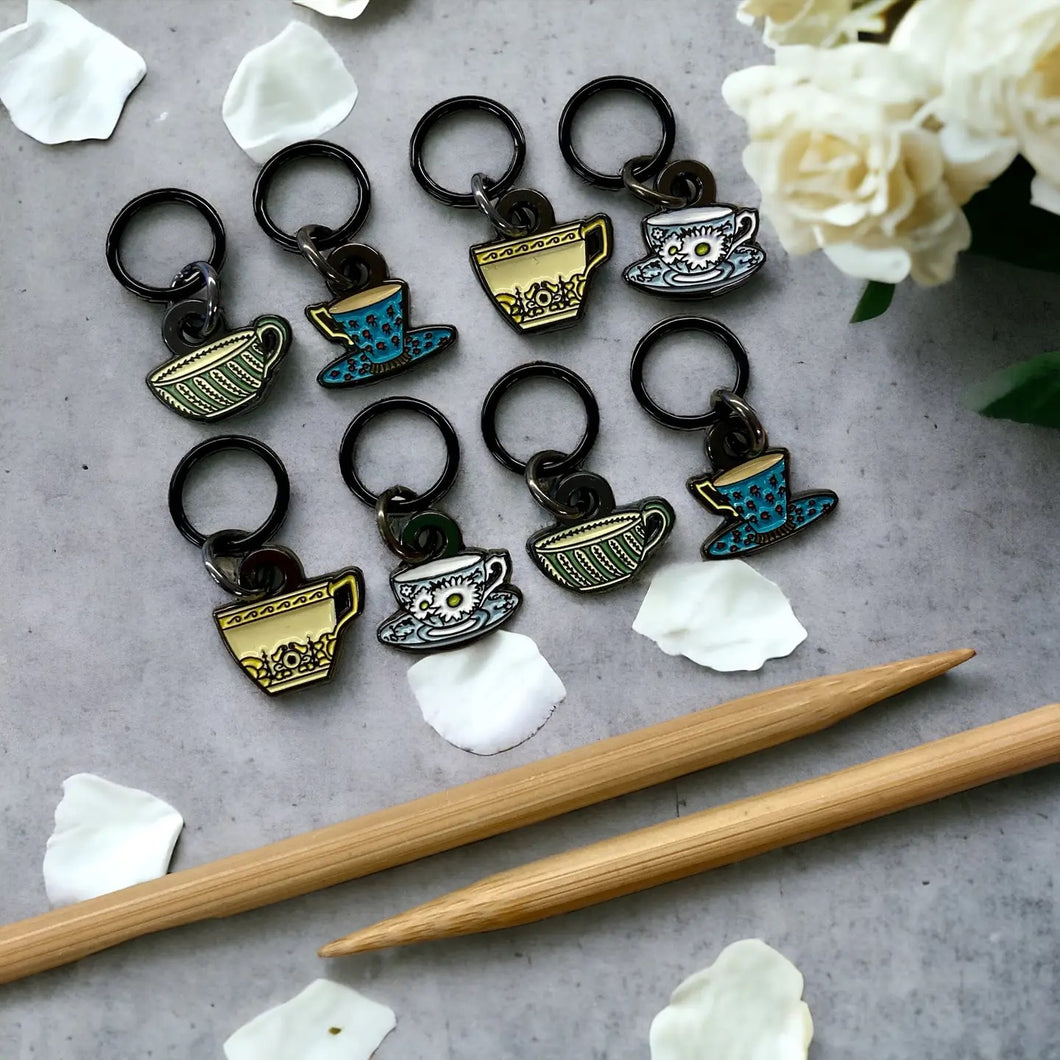 Teacup Stitch Markers