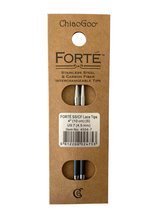 Load image into Gallery viewer, Forte' Stainless Steel &amp; Carbon Fiber Tips 4"
