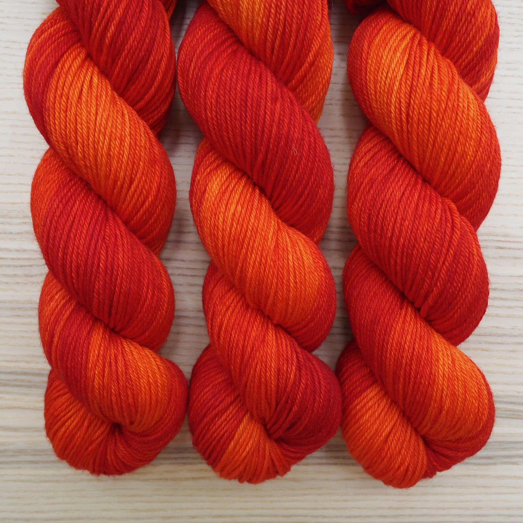 Red Orange Yarn 